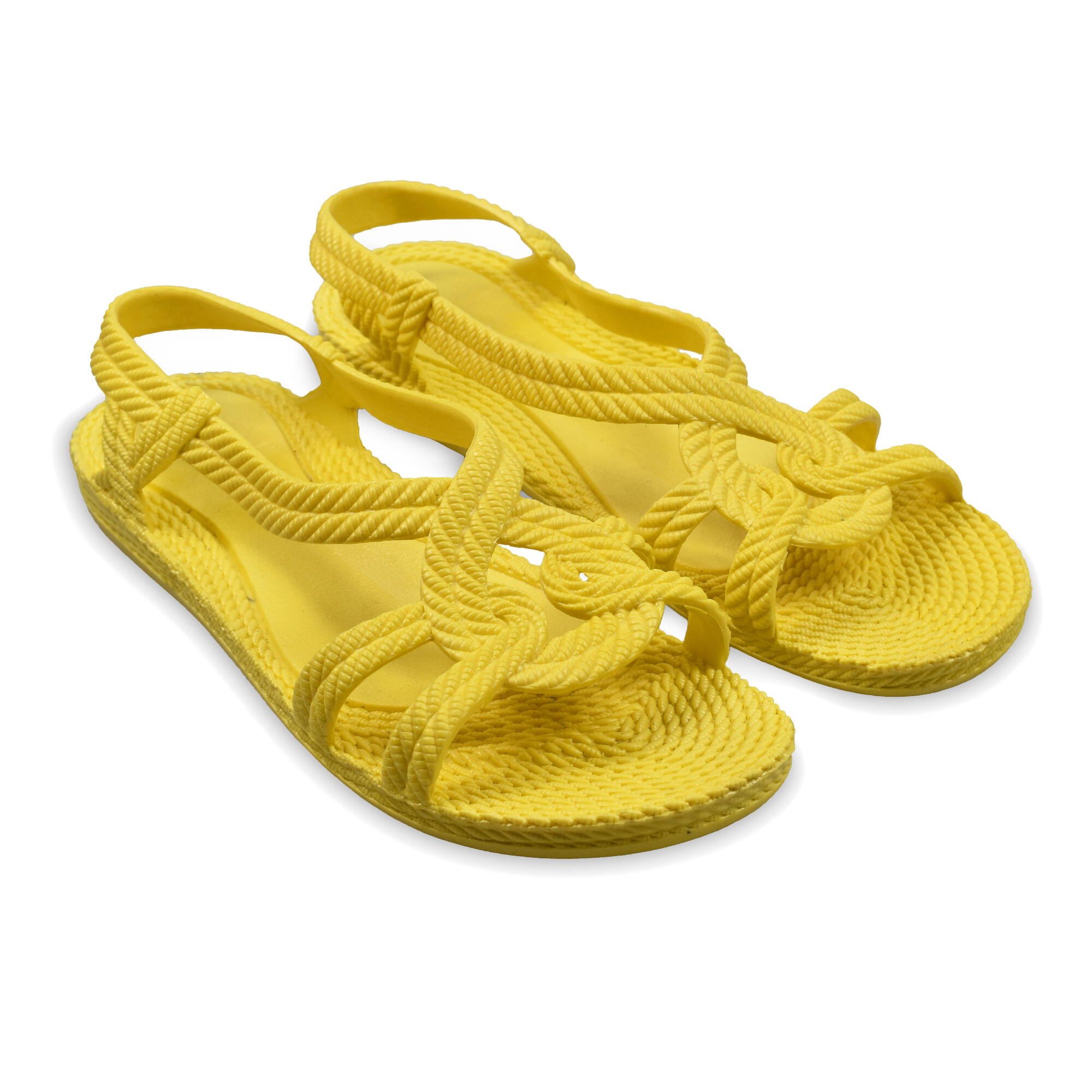 BRASILERAS Vrouwen Brasileras Teenslippers in Geel