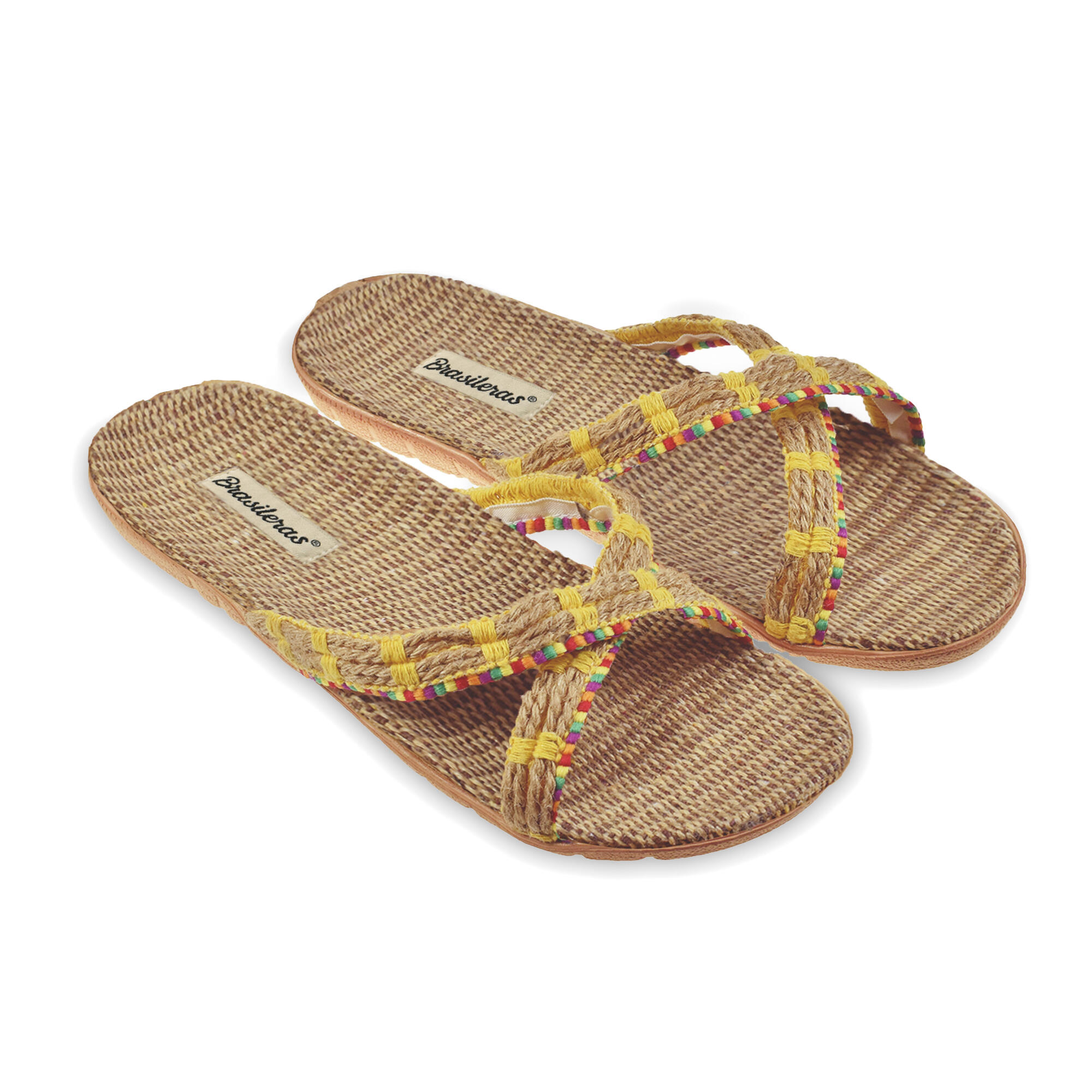 Brasileras - Sandales Brasileras Pour Femmes De Couleur Jaune - Sandales - Jaune - 38/39 - Decathlon