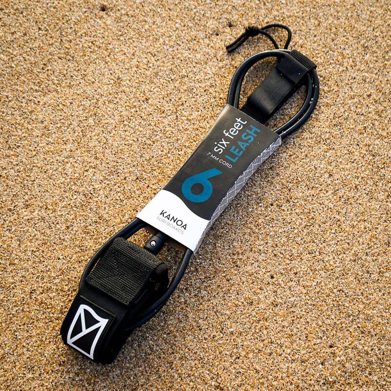 Surf Leash 7'0 zwart (213cm riem)