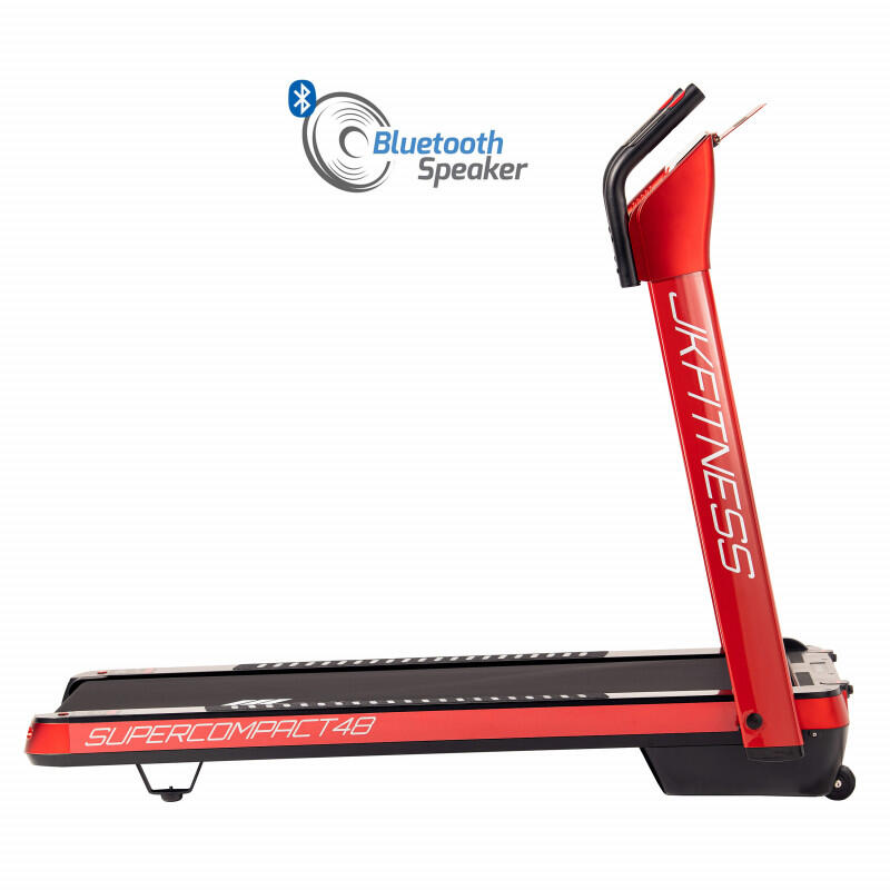 Tapis Roulant JK Fitness SUPERCOMPACT48 Red 2021 compatibile Zwift e Kinomap