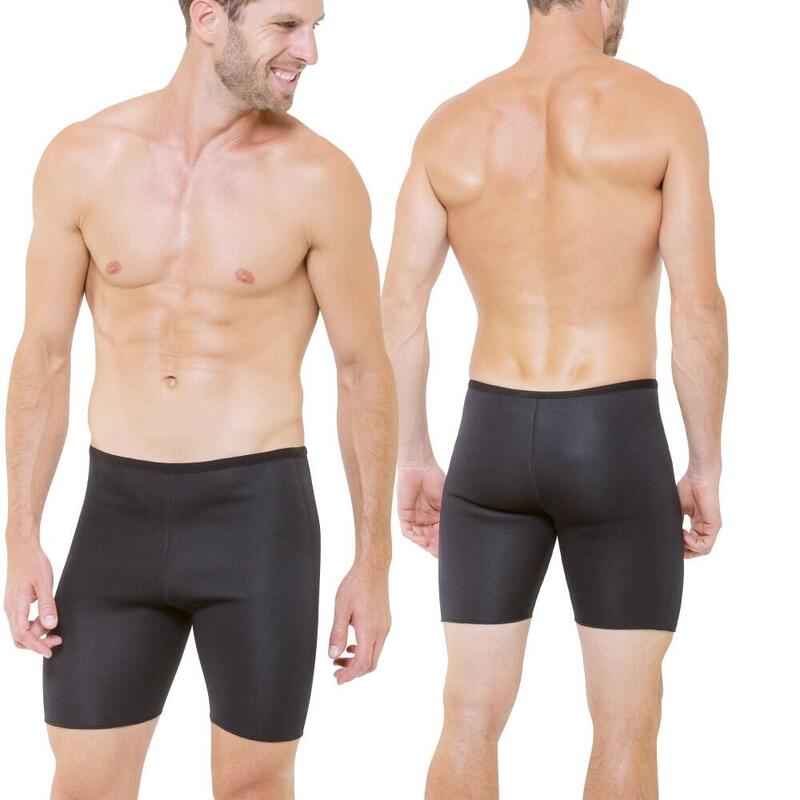 Lot de 2 shorts de sudation noir Saunalifter pour homme