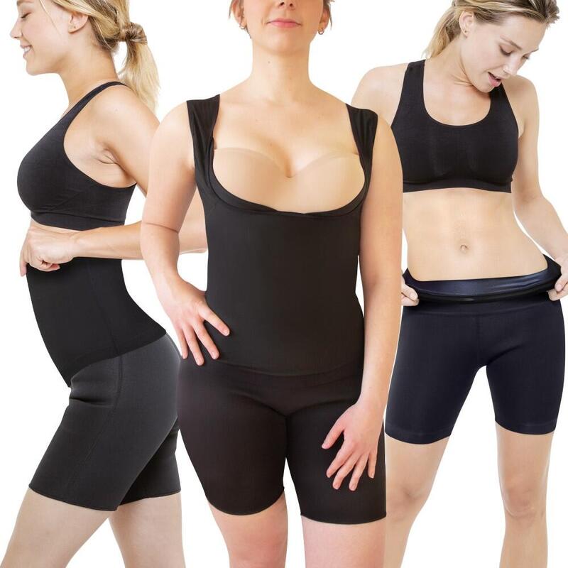 Vêtements de sudation COMBINAISON SUDATION PVC BODY ONE Noire Unique : M  Indisponible - Fitnessboutique