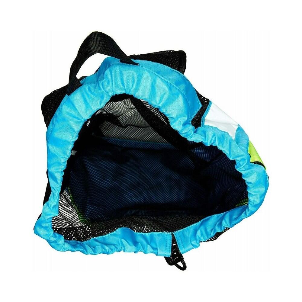 Mochila de malha TYR Team Elite 40L - Azul/Amarelo 3/6