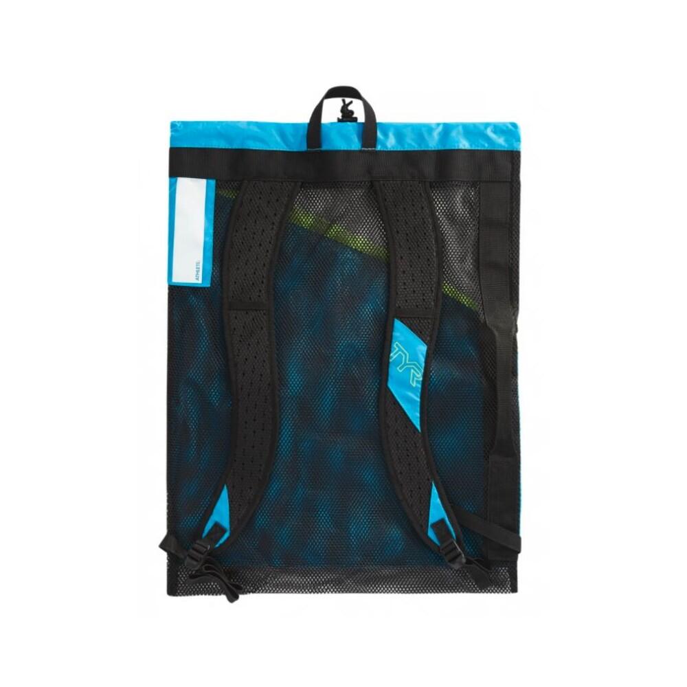 Mochila de malha TYR Team Elite 40L - Azul/Amarelo 5/6