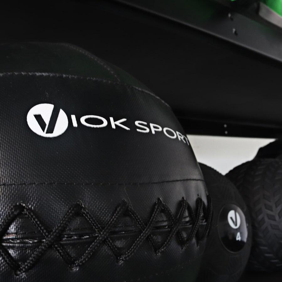 Wall ball 5kg doble costura Viok Sport 4/6