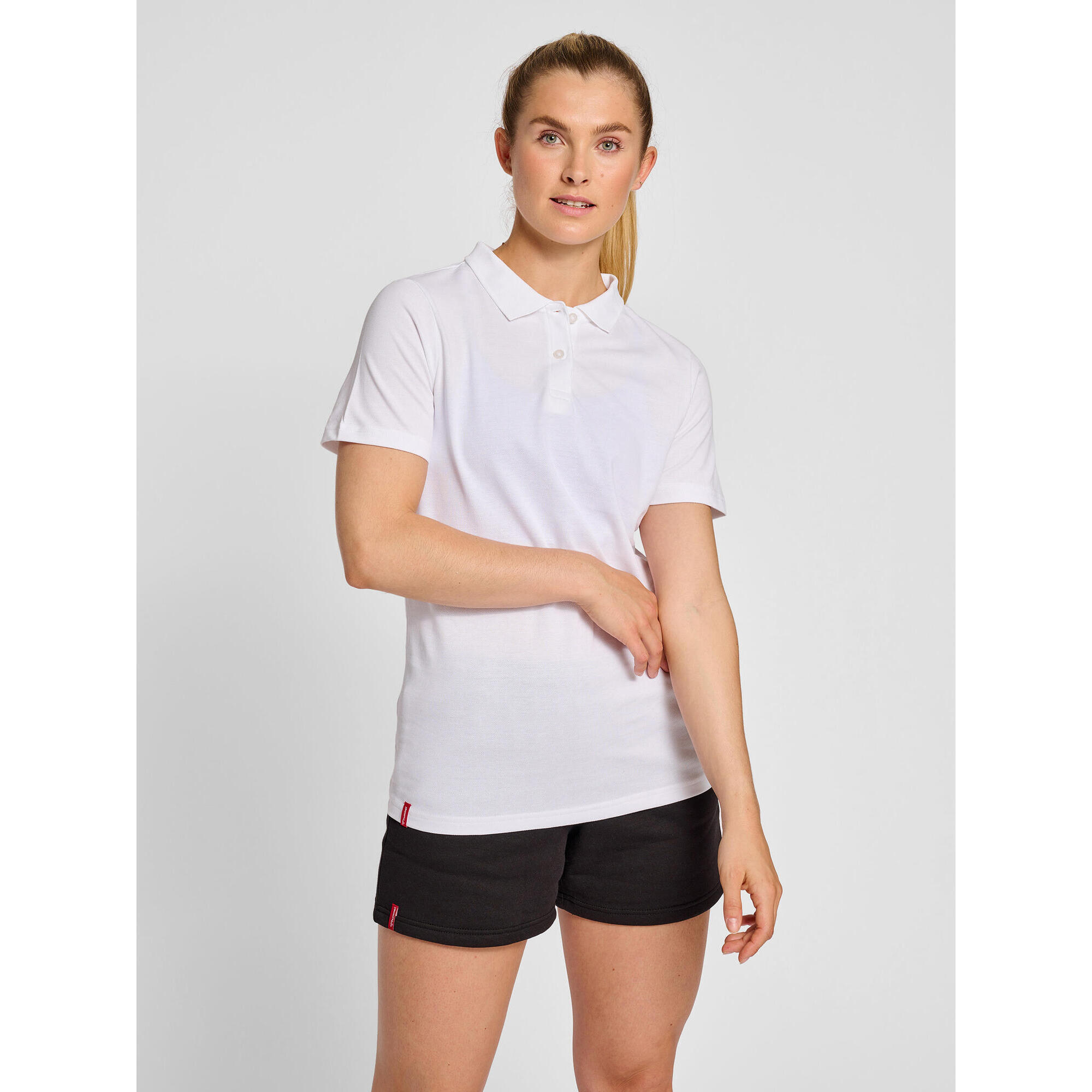 Hummel - Enfiler Polo Hmlred Femme Hummel - Polo Manches Courtes - Blanc - 48 Xl - Decathlon