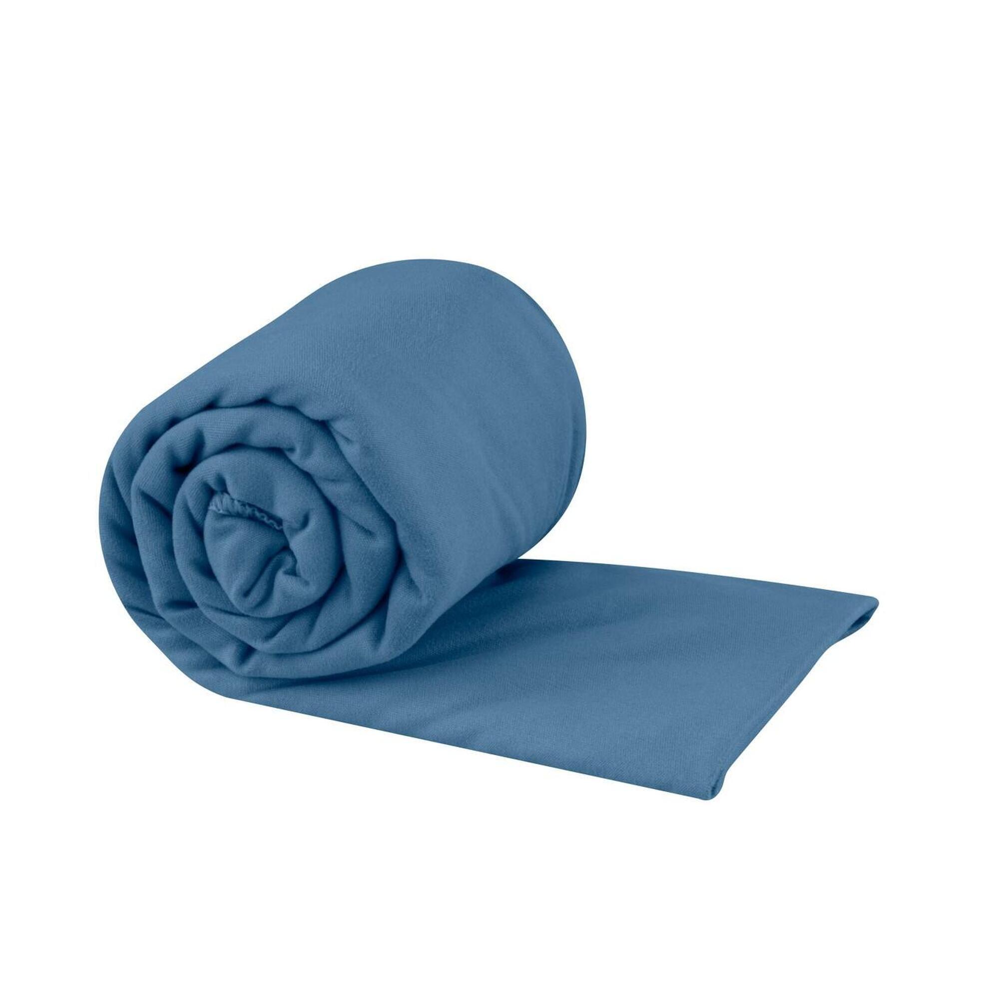 SEA TO SUMMIT Asciugamano Ad Asciugatura Rapida Sea To Summit Pocket Towel M 50X100Cm Blu