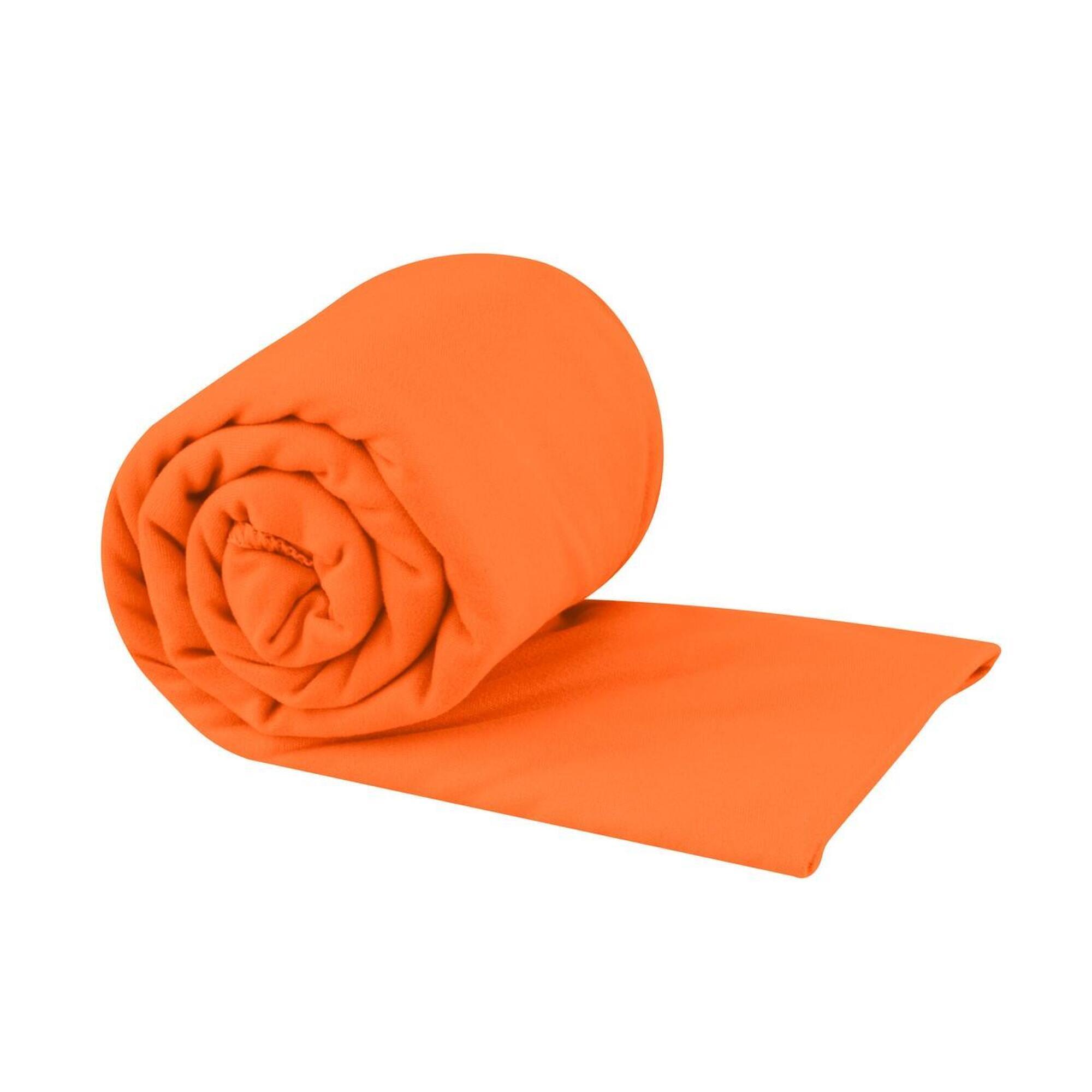 Prosop drumeție buzunar Pocket Towel, portocaliu