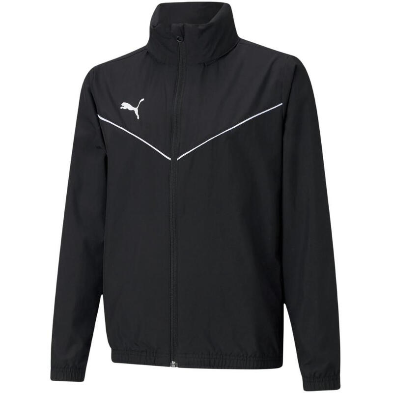 Chaqueta Puma Teamrise All Weather Jr Negro NIño