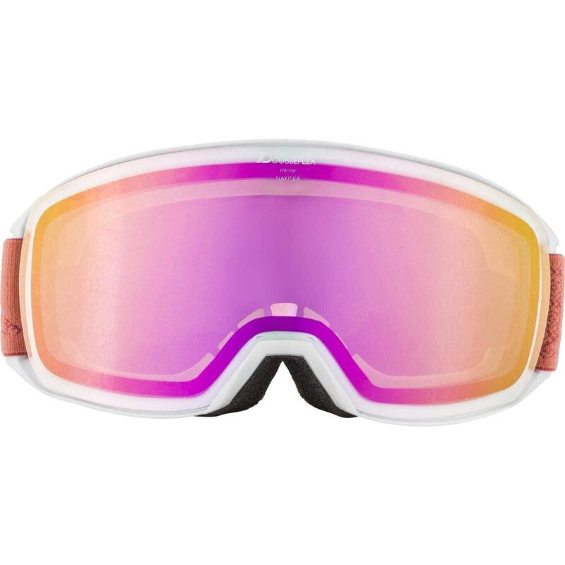 Nakiska Skibrille Für Erwachsene Weiß