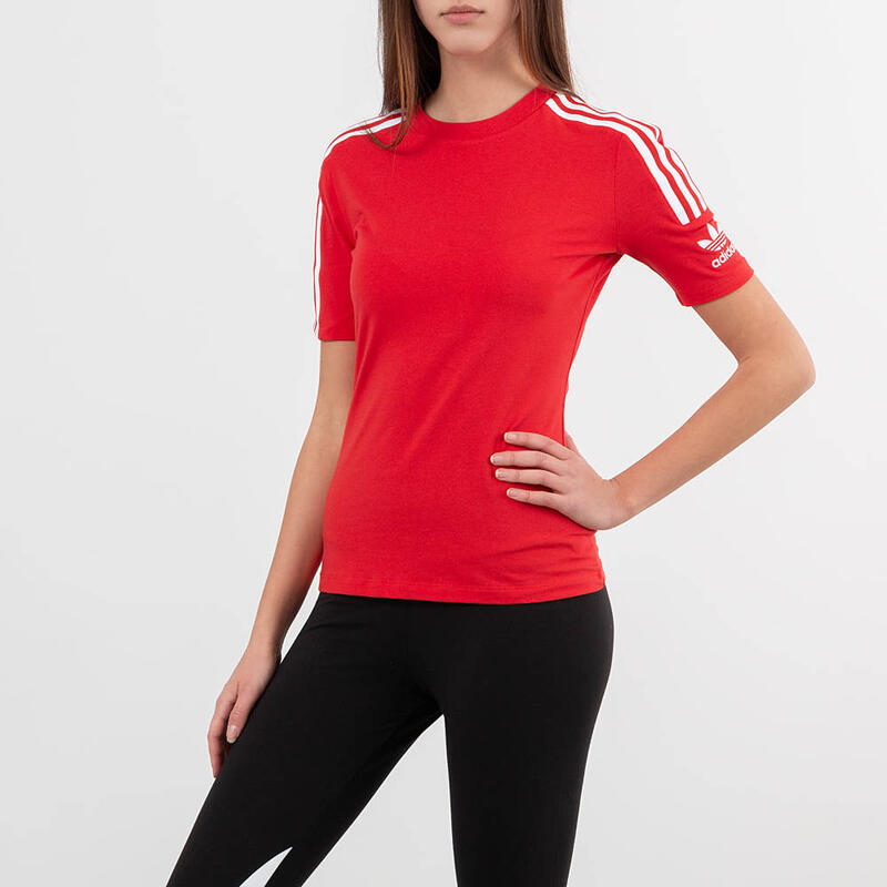 Adidas Tight Tee-shirt a manches courtes pour femmes Gym and Pilates Shirt