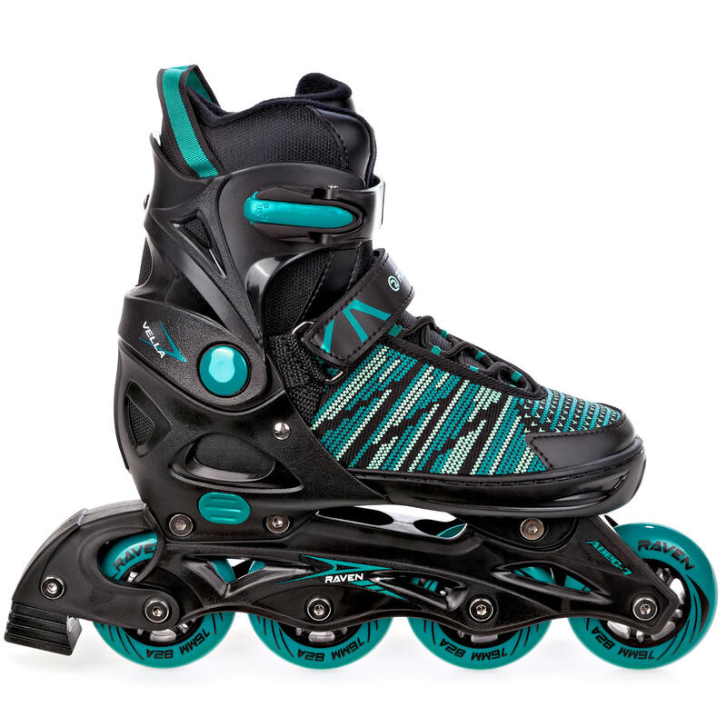 Raven Vella Rollerblades Ajustables Noir/Mint