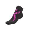 Chaussettes natation adulte piscine antidérapantes antibactérien noire fuchsia