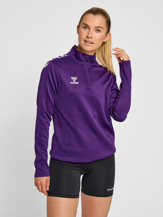 Demie-Fermeture Éclair Zip Sweat-Shirt Hmlcore Femme