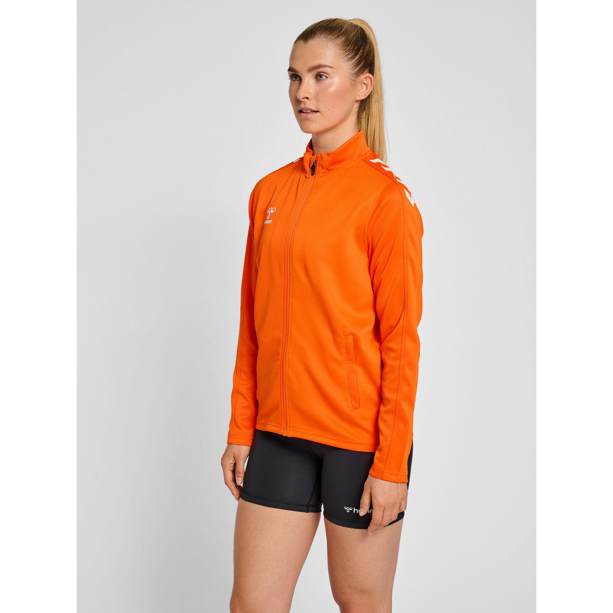 HUMMEL Women's half zipped tracksuit jacket Hummel Core XK