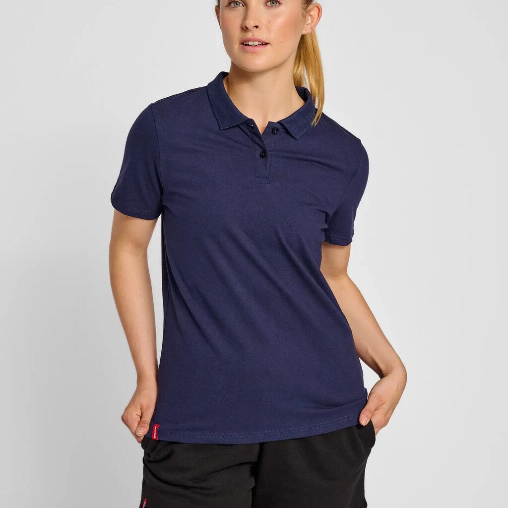 Women's stretch Polo shirt Hummel Red