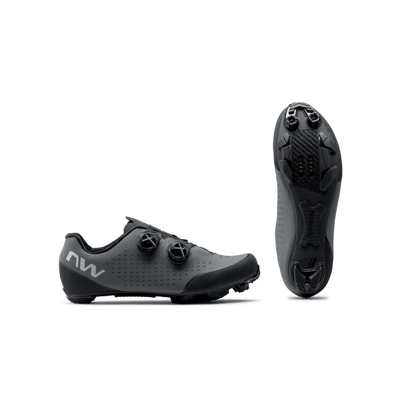 Buty rowerowe mtb męskie NORTHWAVE REBEL 3  szare