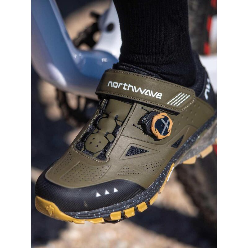 Pantofi cu crampoane Northwave Spider Plus 3 Verde