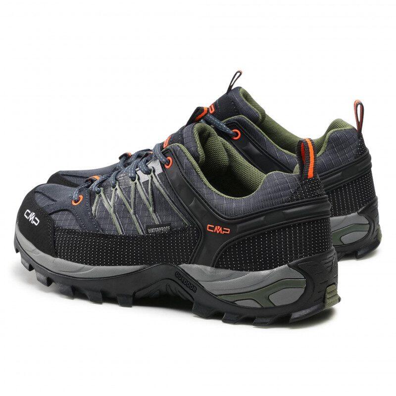 CMP Rigel Low Trekking Shoes WP - Scarpe Da Trekking Uomo, Impermeabili, Pelle E Gomma - Foto 10