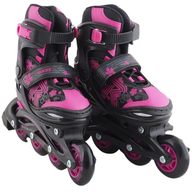 Roces Jokey 3.0 inline-Skates Softboot Mädchen schwarz/rosa