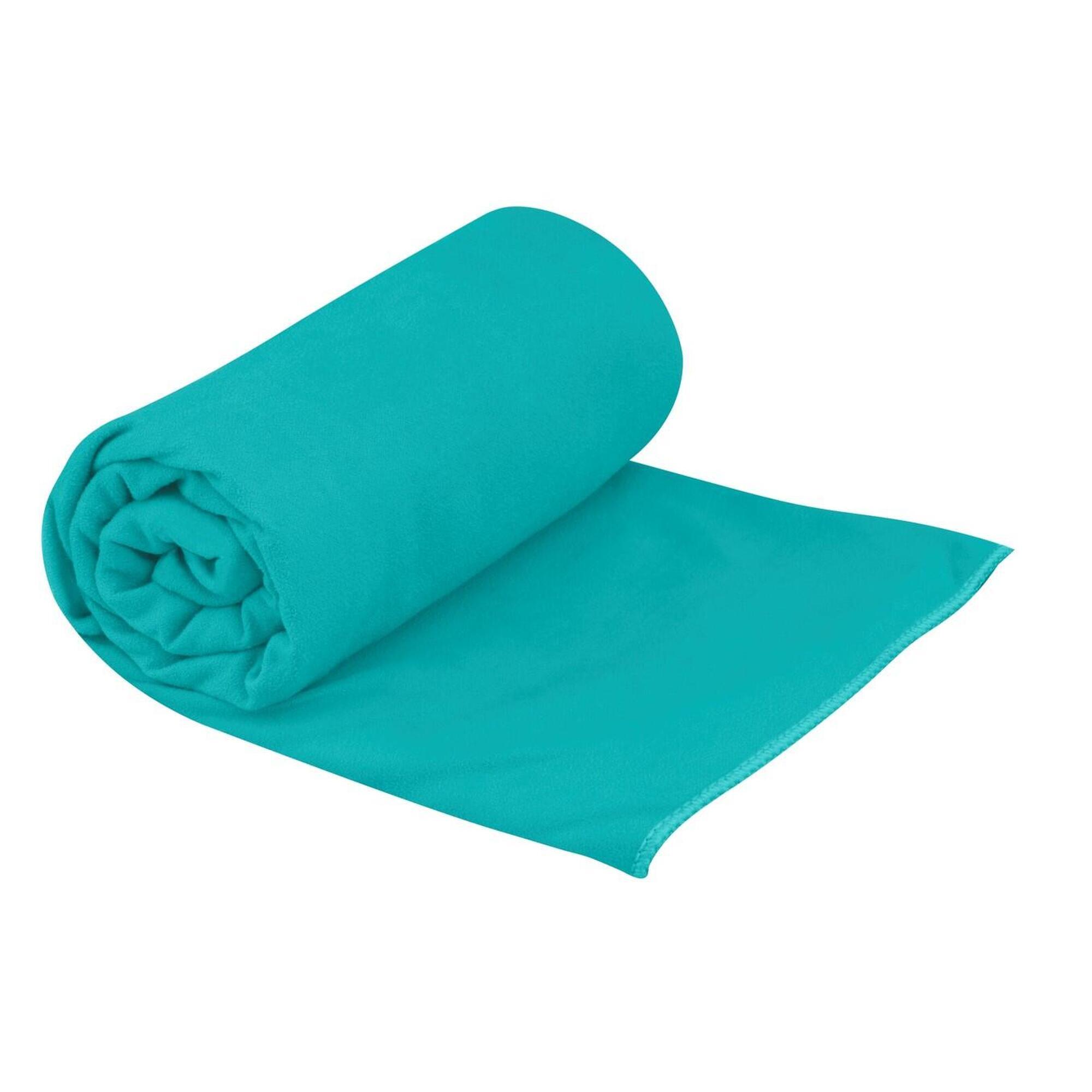 Sea To Summit - Serviette Sea To Summit Drylite Microfibre Bleu Baltic M 50x100 Cm Ultra‑légère - Serviette - Bleu - 40 M - Decathlon