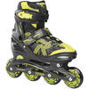 Roces inline skates Jokey 3.0 softboot 82A zwart/geel