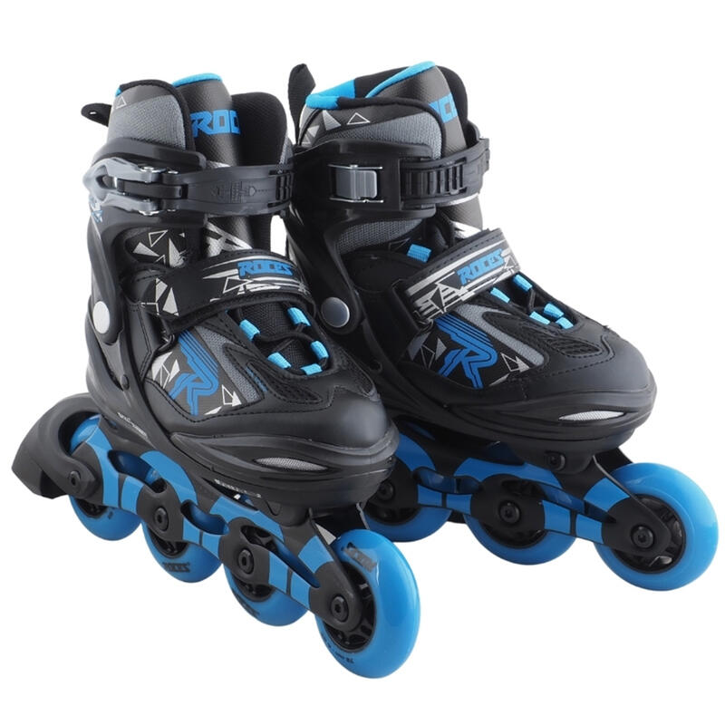 Roces inline skates Moody Tif 82A zwart/blauw