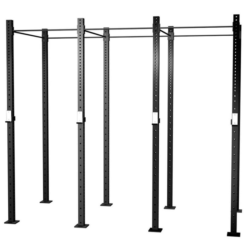 Station rig cage cross training Bodenbefestigung 3 Module | 420x180x180 CM