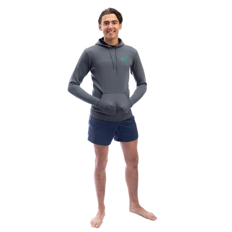 Macumba hoodie para Surf Sup - Neoprene - Unisexo - Cinzento - 1.5mm