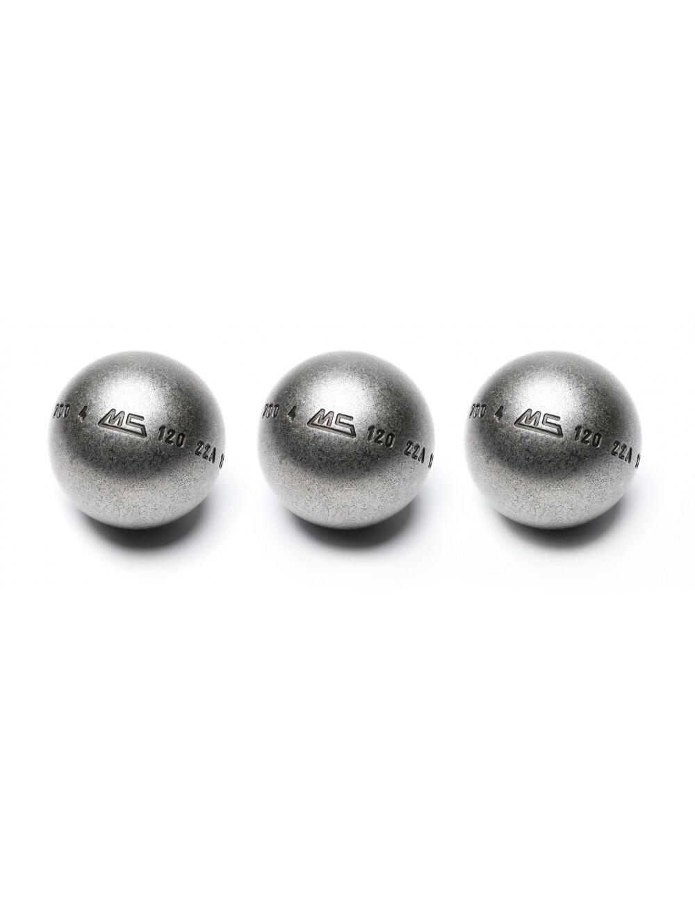 Boules de pétanque de compétition - MS 120 Acier 2/3