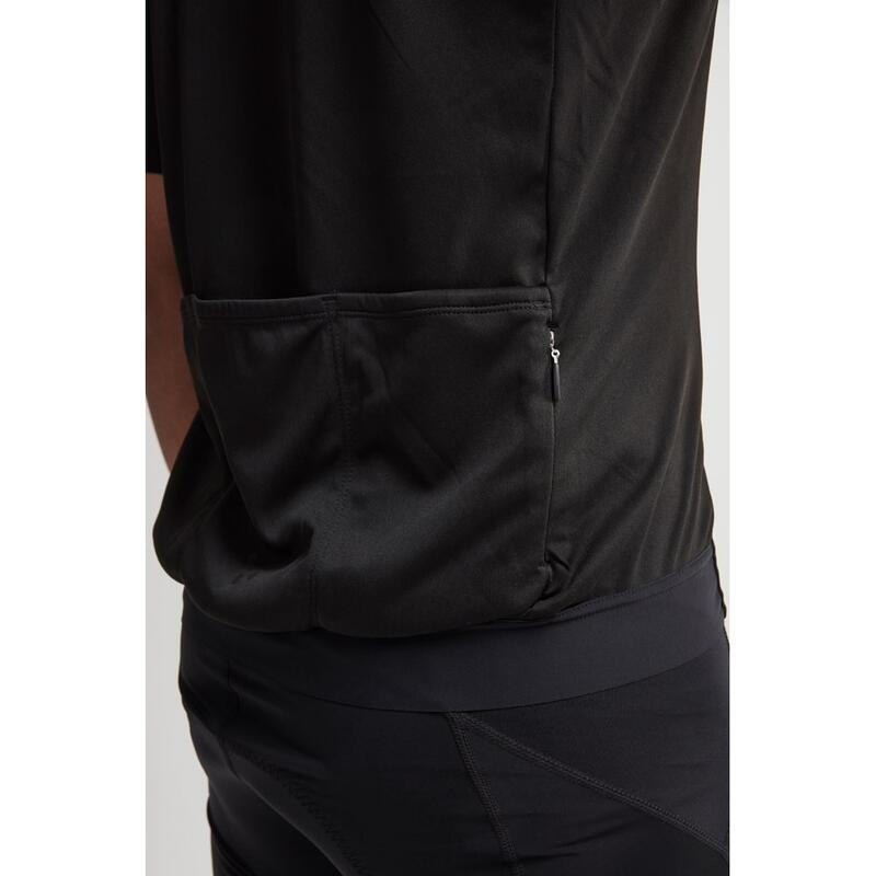 Fietsshirt - Craft Essence Jersey - L - Heren - Zwart - Fietsshirt