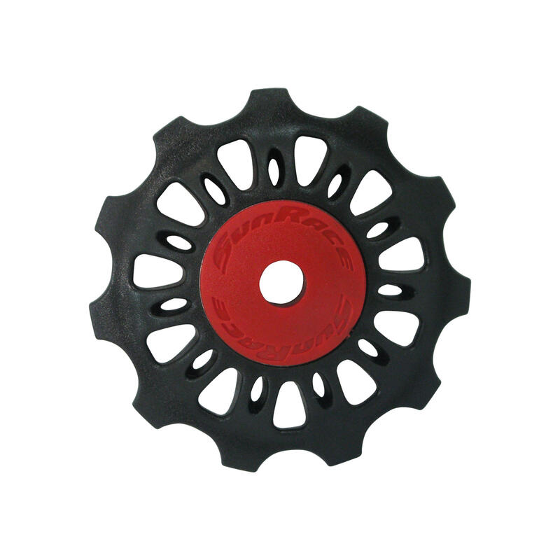 Derailleur Wheels SP856 11 dents 2 pièces noires / rouges
