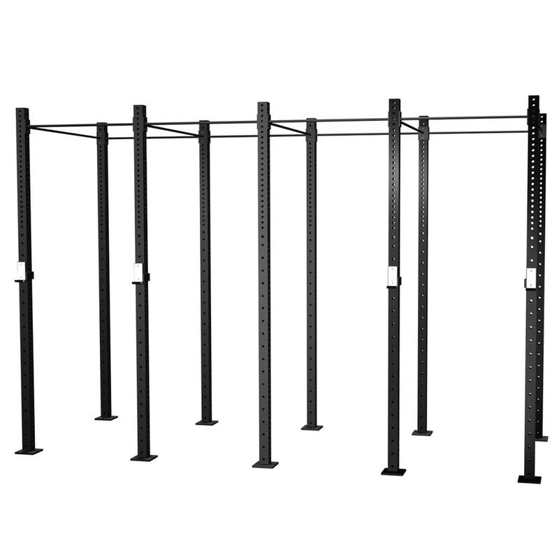 Station rig cage cross training Bodenbefestigung 4 Module | 600x120x180 CM