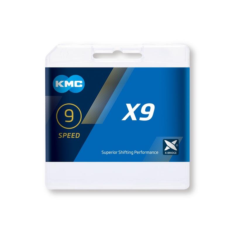 Cadena kmc x9 ept 114l 9v