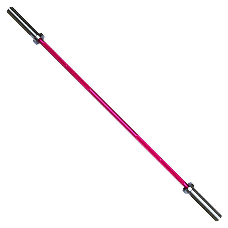 Barre musculation "Barbell" Ø 50mm + 2 stop disques