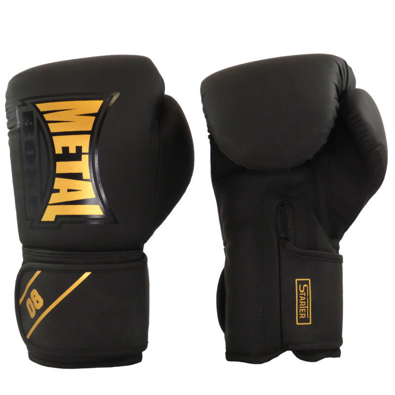 Gants de boxe entrainement starter metal boxe