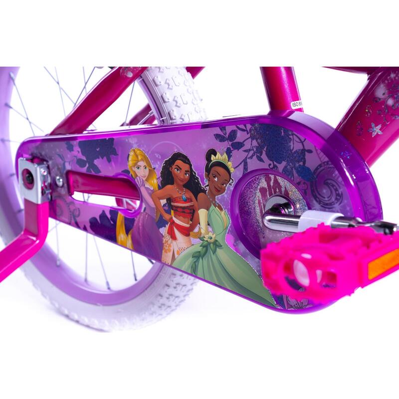 Vélo Huffy Disney Princess  5-7 ans - Montage facile et rapide - 16 pouces