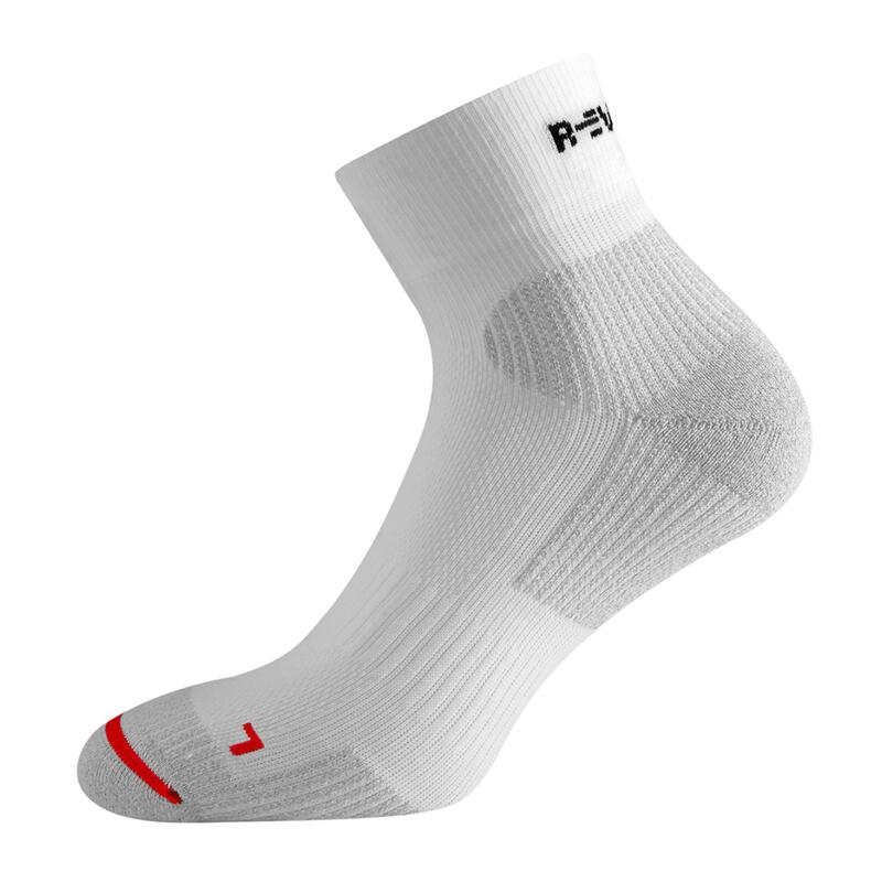 Calcetines técnicos running adulto termoregulador medium blanco