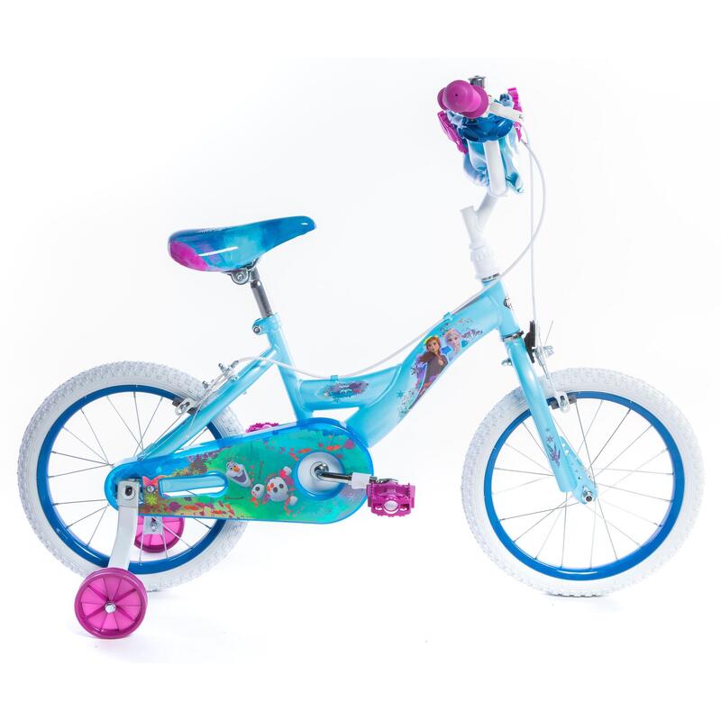 Bicicleta Disney Frozen 2 para menina - 5-7 anos - 16 polegadas