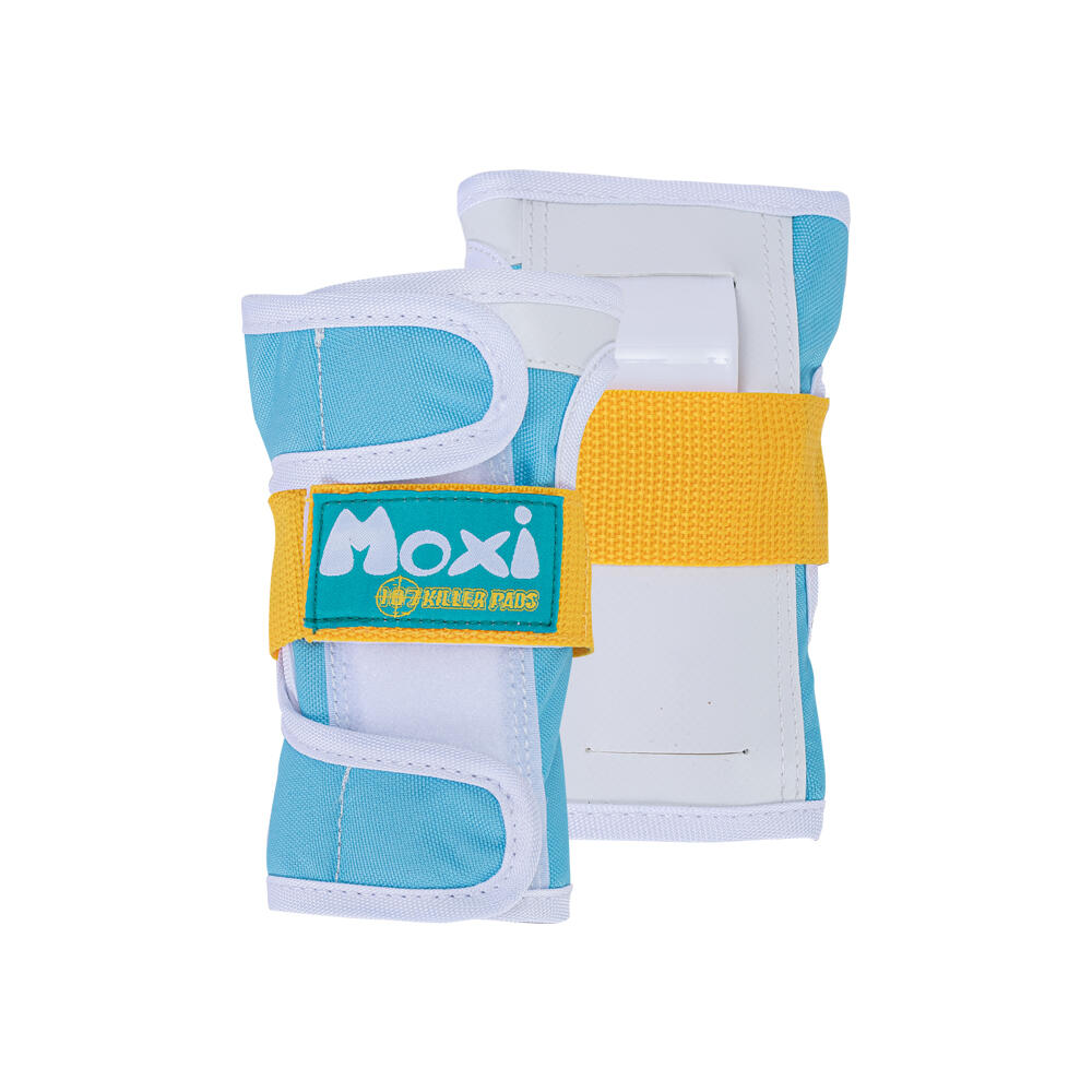 MOXI 187 KILLER PADS - 6 PACK PROTECTION SET FOR SKATES & SKATEBOARDS - JADE 4/6