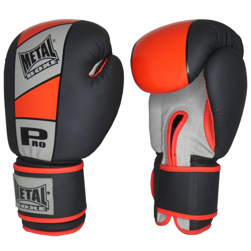 Gants de boxe Pro à lacets, Sirius - MB6300, Metal Boxe 