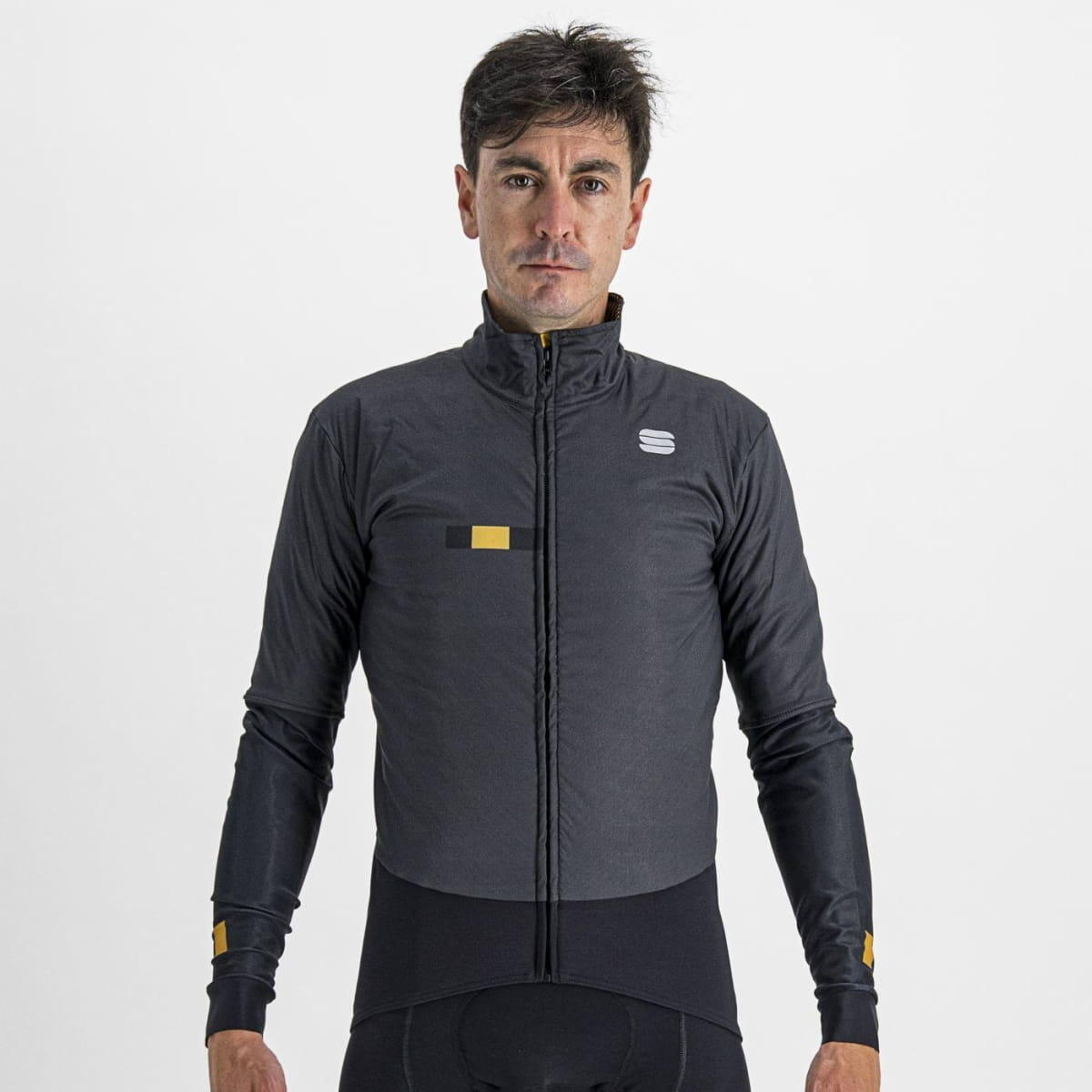 Bodyfit Pro Jacket - Zwart Goud 2/7