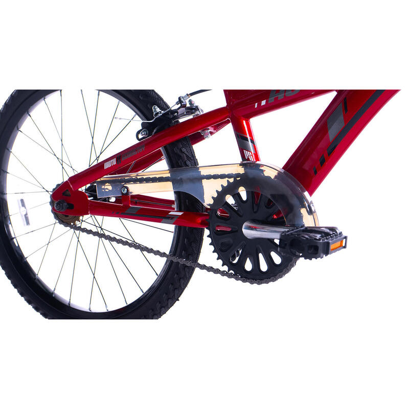 Ignyte Kids BMX-stijl fiets 20 inch rood voor kinderen van 6-9 jaar oud