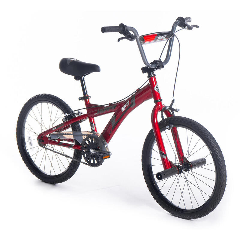 Ignyte Kids BMX-stijl fiets 20 inch rood voor kinderen van 6-9 jaar oud