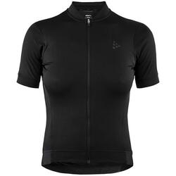 Fietsshirt - Craft Essence Jersey - XL - Dames - Zwart - Fietsshirt