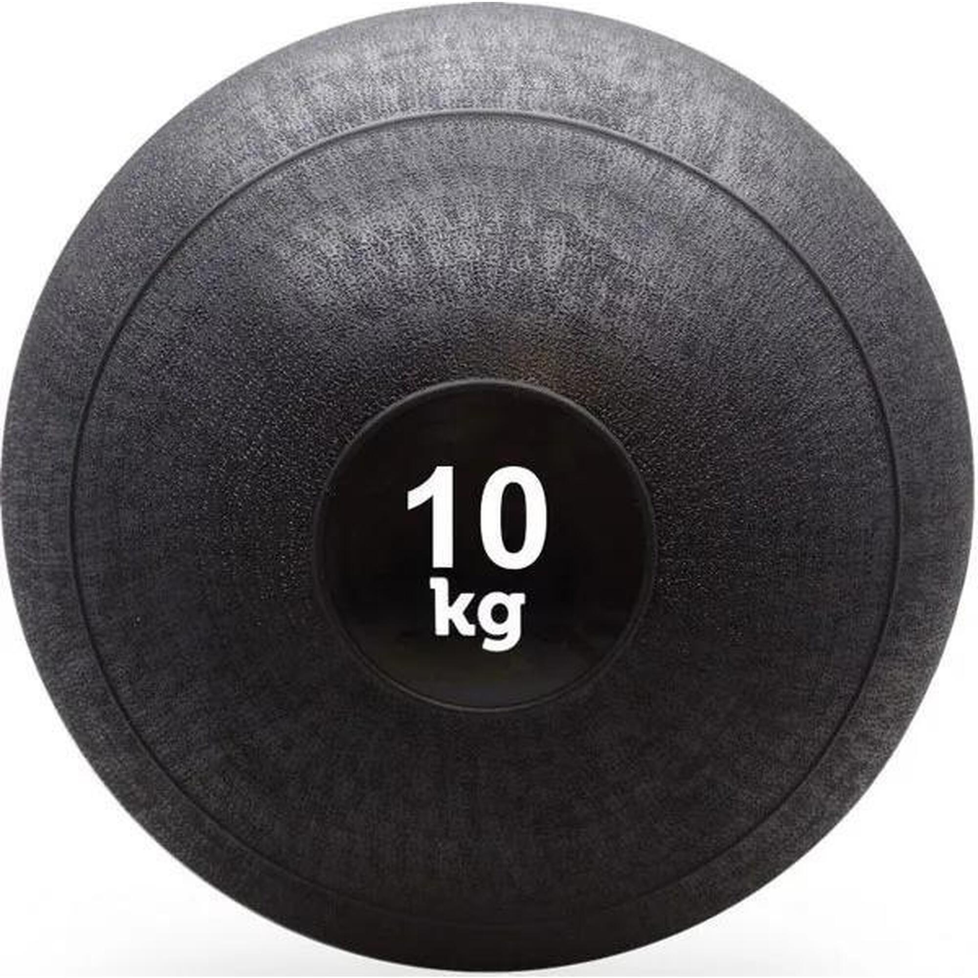 Focus Fitness - Slam Ball - 10 Kg - Slam Ball - Noir - 10 Kg - Decathlon