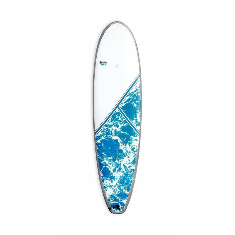 Foamy FUN 7'5 Mini Malibu - Planche performante en mousse
