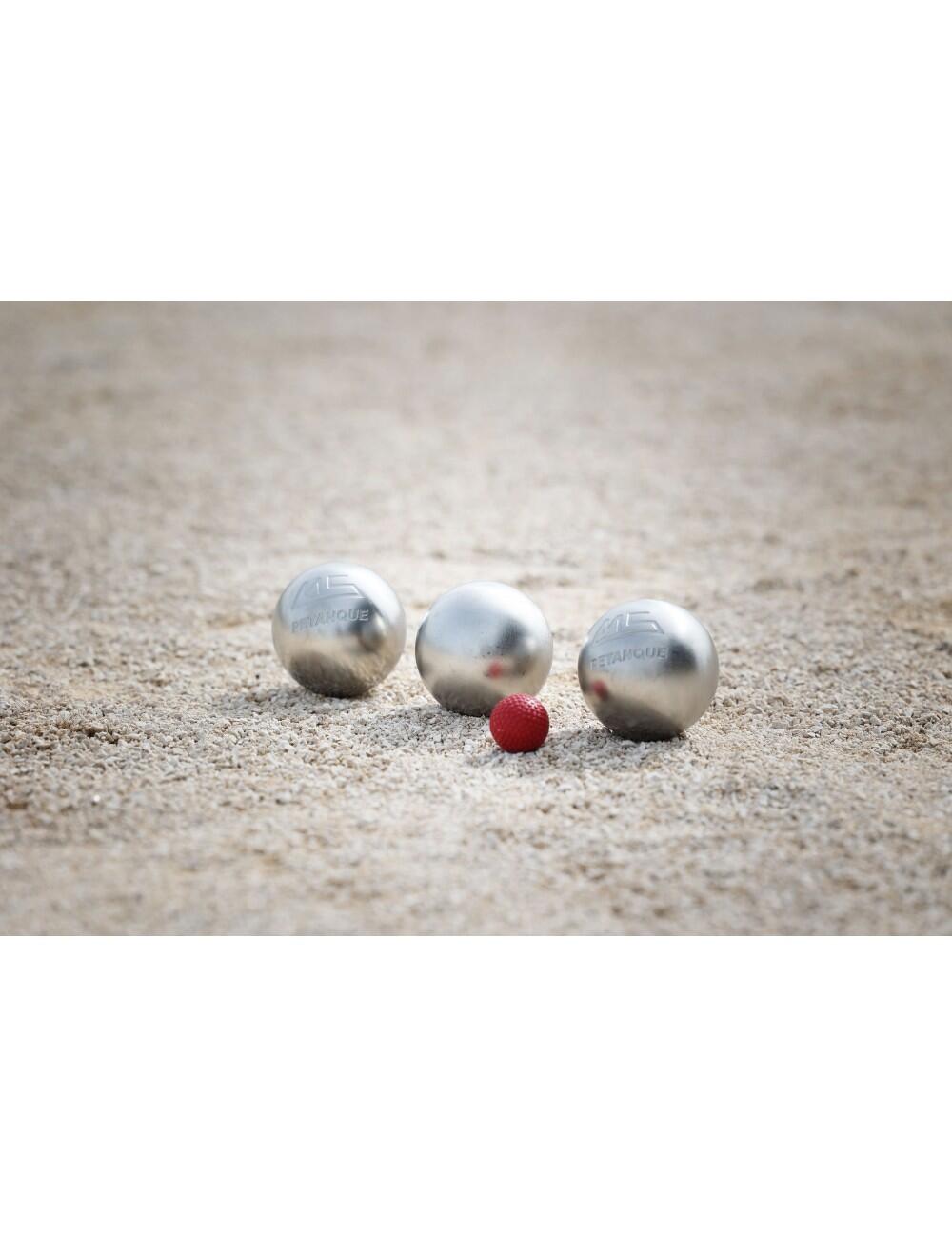Boules de pétanque loisir - MS LOISIR Inox 3/3