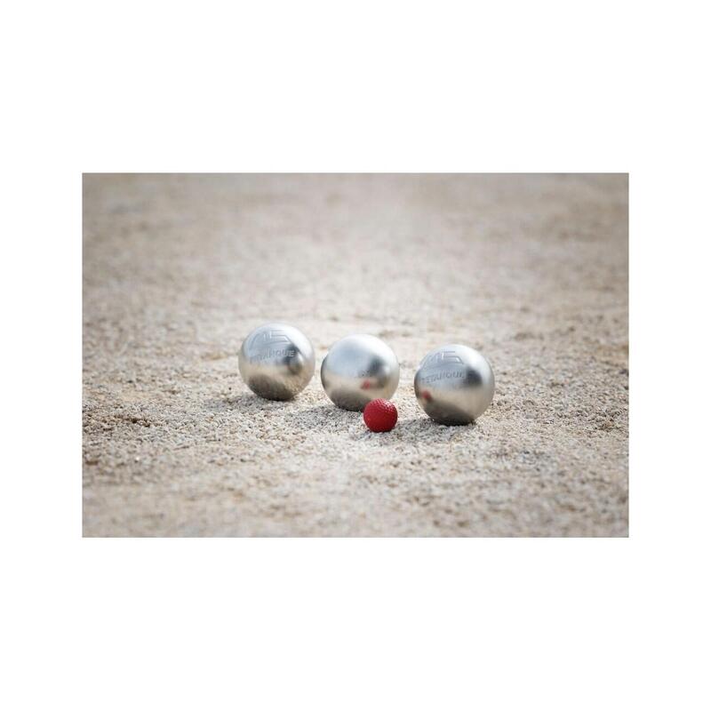 Wedstrijd Petanque Ballen Anti Bounce recreatie -  MS RECREATIE Roestvrij Staal