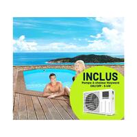 Piscine bois Rio - 5.60 x 3.70 x 1.24 m + Pompe à chaleur réversible Simpli